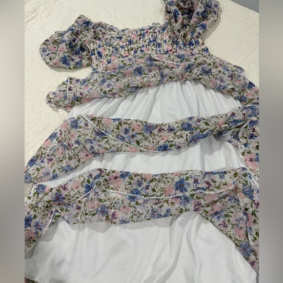 Thirty/Thirty Women’s Floral Puff Sleeve Dress / Size M - Picture 3 of 8